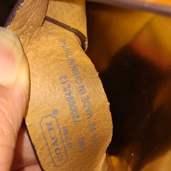 Coach Dani women's tan strap platform heels sz 9B - Picture 16 of 17